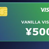 Vanilla VISA ¥500 JP