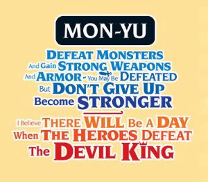 Mon-Yu: Defeat Monsters And Gain Strong Weapons And Armor. You May Be Defeated, But Don’t Give Up. Become Stronger. I Believe There Will Be A Day When The Heroes Defeat The Devil King. Steam Ключ