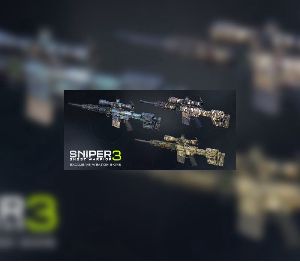 Sniper Ghost Warrior 3 - Hexagon Ice weapon skin pack DLC Steam Ключ