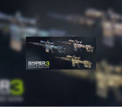 Sniper Ghost Warrior 3 - Hexagon Ice weapon skin pack DLC Steam Ключ