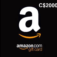 Amazon CAD 2000 Подарочная карта CA