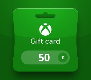 XBOX Live GBP 50 Предоплаченная карта UK