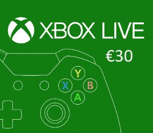 XBOX Live EUR 30 Предоплаченная карта FI