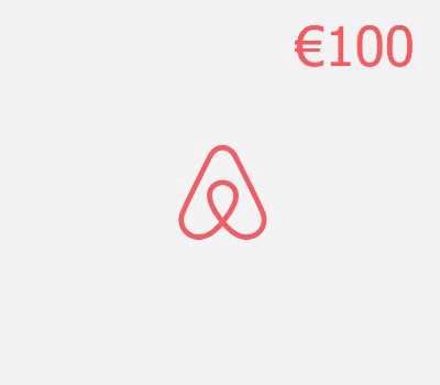 Airbnb €100 Подарочная карта PT