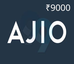 AJIO INR 9000 Подарочная карта IN