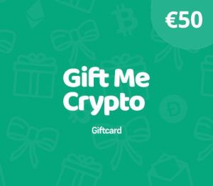 Gift Me Crypto EUR 50 Подарочная карта EU
