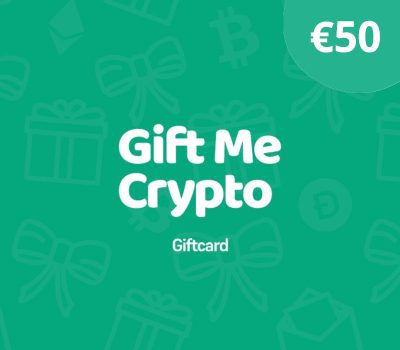 Gift Me Crypto EUR 50 Подарочная карта EU