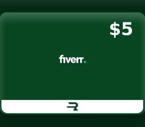 Rewarble Fiverr USD 5 Подарочная карта