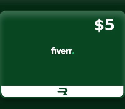 Rewarble Fiverr USD 5 Подарочная карта