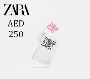 Zara AED 250 Подарочная карта AE