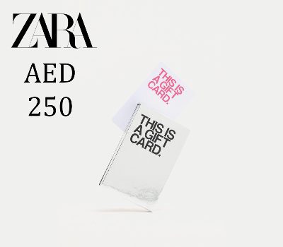 Zara AED 250 Подарочная карта AE
