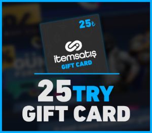 itemsatis 25 TRY Подарочная карта