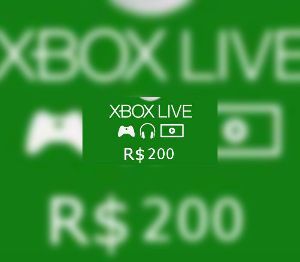 XBOX Live BRL 200 Предоплаченная карта BR