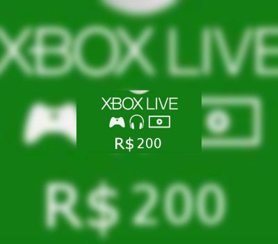 XBOX Live BRL 200 Предоплаченная карта BR