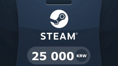 Steam Карта пополнения 25000 KRW KR Код активации