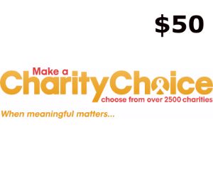 CharityChoice $50 Подарочная карта US