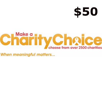 CharityChoice $50 Подарочная карта US