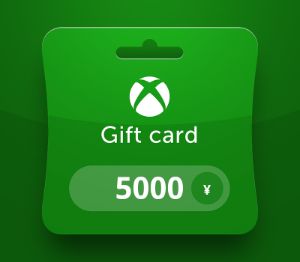 XBOX Live JPY 5000 Предоплаченная карта JP