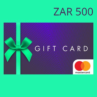 Mastercard Подарочная карта ZAR 500 ZA