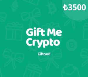 Gift Me Crypto TRY 3500 Подарочная карта