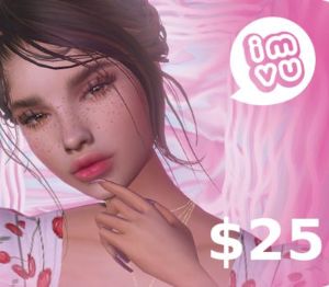 IMVU $25 NZ Игровая карта