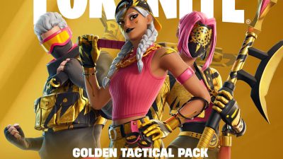 Fortnite - Golden Tactical Pack EU XBOX One / Xbox Series X|S Ключ