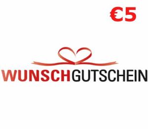 Wunschgutschein EUR 5 Подарочная карта DE