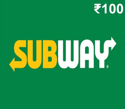 Subway INR 100 Gift Card IN
