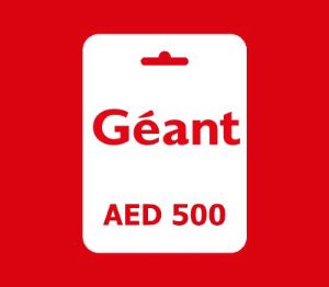 Géant AED 500 Подарочная карта AE