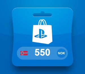 PlayStation Network NOK 550 Gift Card NO