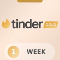 Tinder Gold - 1 Week Subscription Ключ TN