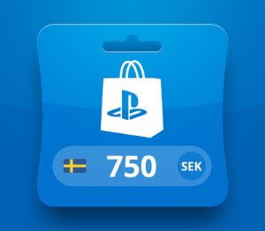 PlayStation Network SEK 750 Карта SE