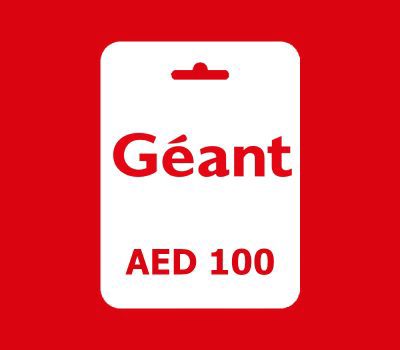 Géant AED 100 Подарочная карта AE