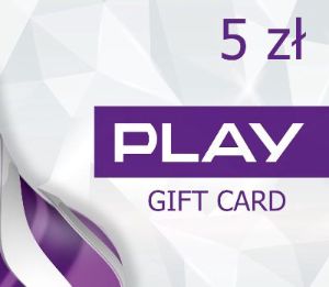 PLAY 5 zł Подарочная карта PL