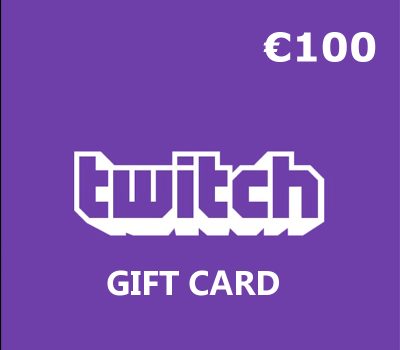 Twitch €100 Подарочная карта NL