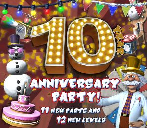 Crazy Machines 2 - Anniversary DLC Steam Ключ