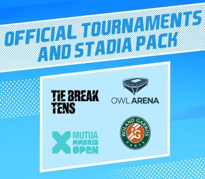 Tennis World Tour 2 - Official Tournaments and Stadia Pack DLC PC Steam Ключ