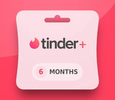 Tinder Plus - 6-мес. подписка Ключ PH