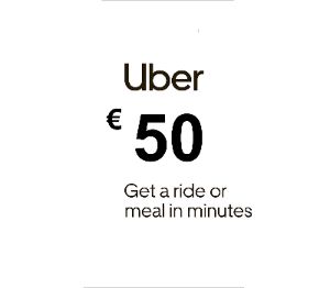 Uber EUR 50 Подарочная карта ES
