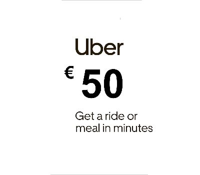 Uber EUR 50 Подарочная карта ES