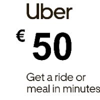 Uber EUR 50 Подарочная карта ES