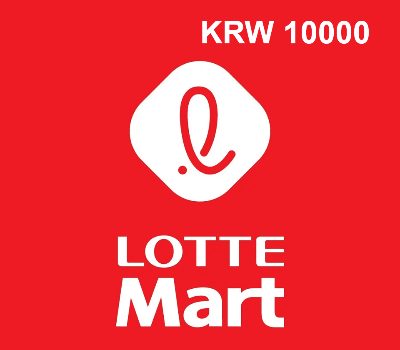 Lotte Mart KRW 10000 Подарочная карта KR