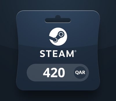 Steam Wallet QAR 420 Подарочная карта QA