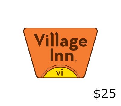 Village Inn USD 25 Подарочная карта US