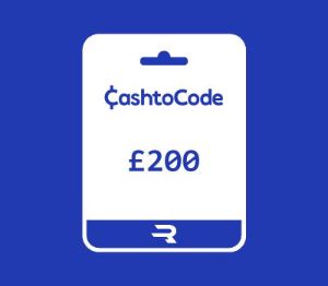 Rewarble CashtoCode GBP 200 Подарочная карта UK