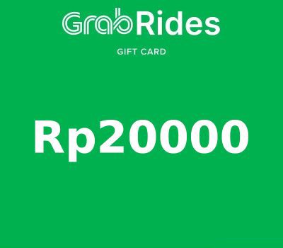 Grab Rides IDR 20000 Подарочная карта ID