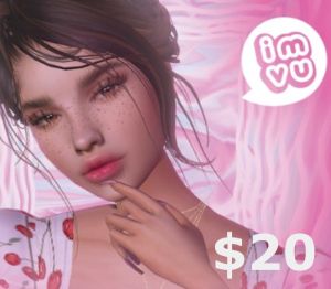IMVU $20 CA Игровая карта