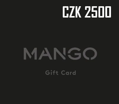 Mango 2500 CZK Gift Card CZ
