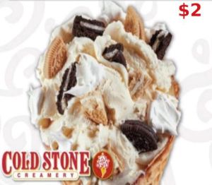 Cold Stone Creamer $2 Подарочная карта US