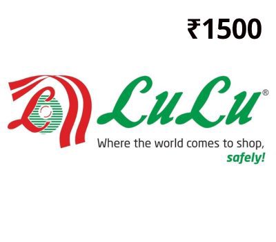 Lulu ₹1500 Подарочная карта IN